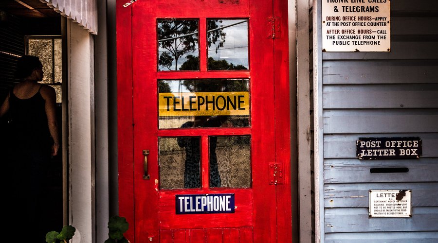 Telephone and connections from a bygone era!