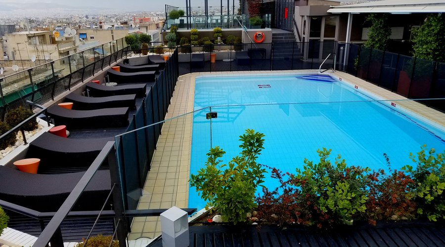 Great weather, but still a bit chilly for the pool