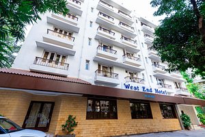 West End Hotel in Mumbai, image may contain: City, High Rise, Urban, Apartment Building