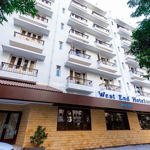 West End Hotel in Mumbai, image may contain: City, High Rise, Urban, Apartment Building