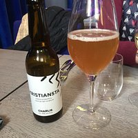A local unfiltered larger which was very good.