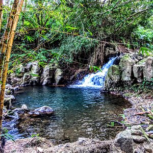 Shared Natural Waterfall Swimming Area