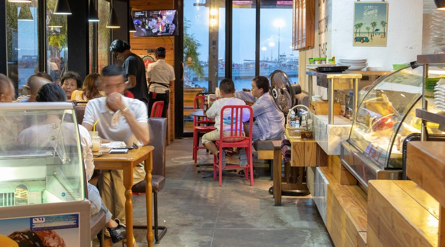 sea view with cosy atmosphere