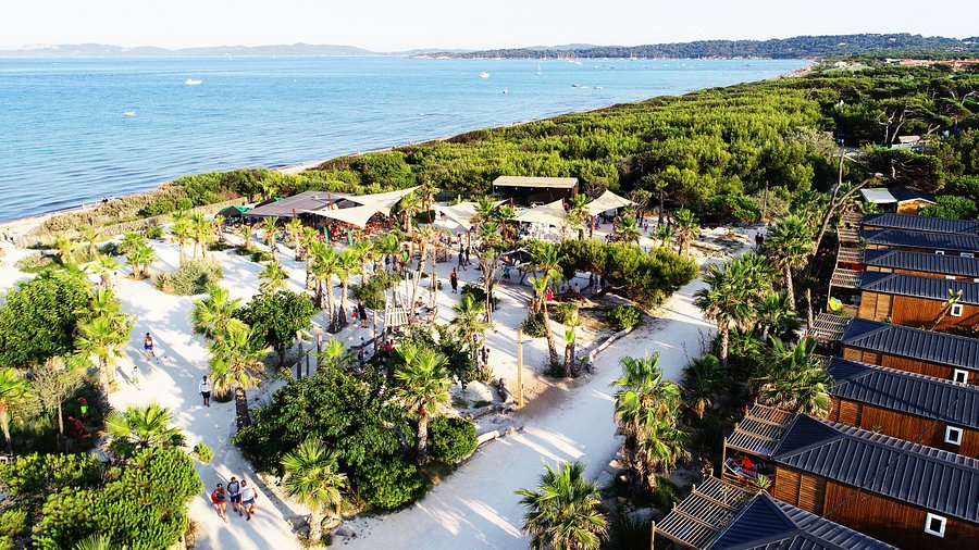 Camping hyeres bord de plage