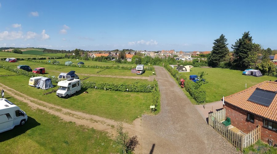 View over part of the campsite