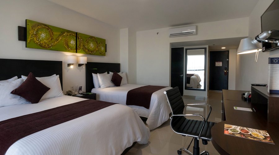 Habitación con dos camas