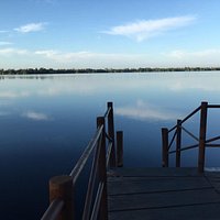 Laguna Manialtepec La puesta del sol