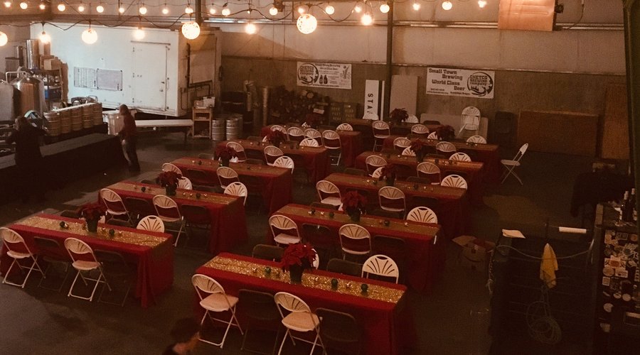 We have a large, fun event space available for your gathering!