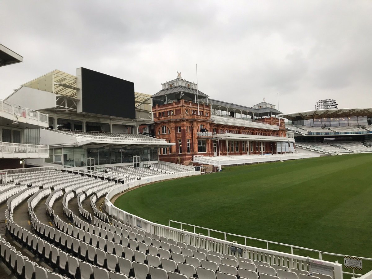 Picture of Lord's Cricket Ground Covered in Ahead of Christmas