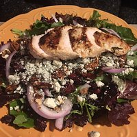 candied pecan chicken salad for $13.50
