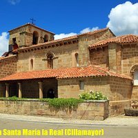 Ruta del Románico palentino en bicicleta. Iglesia de Santa Maria la Real (Cillamayor).