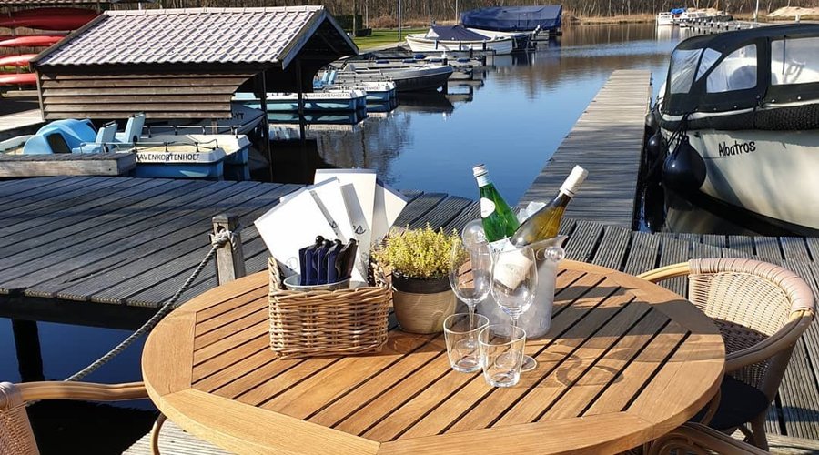 Nieuw terras in de maak.