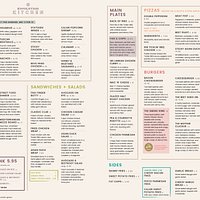 Main Food Menu