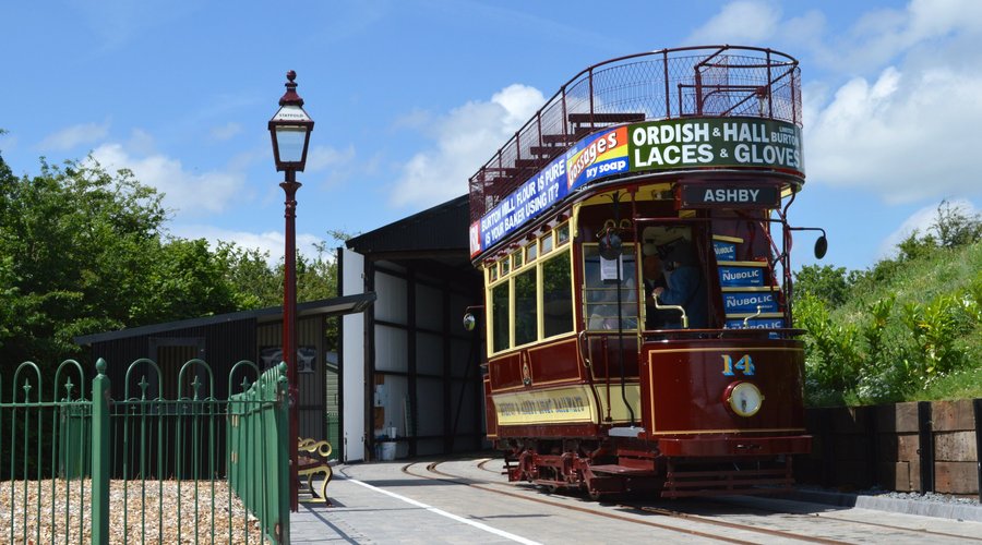 Burton and Ashby Tram at Statfold Barn Railway