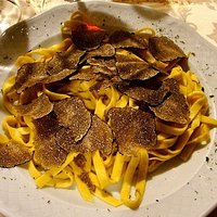 le nostre fettuccine fatte in casa al Nero di Norcia