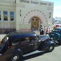 Period piece tours (circa 1930's) launch from this spot