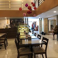 Spacious, neat and modest. Good ambiance.