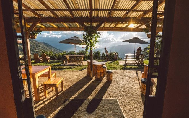 Late afternoons at Earth Lodge