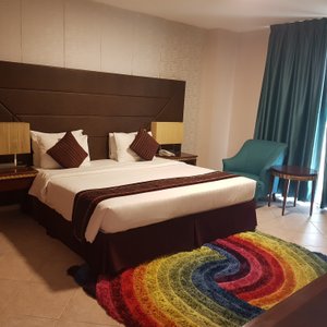 Bedroom in the 1 bedroom apt