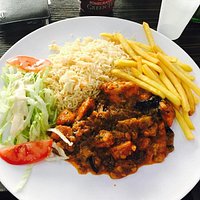 Delicious north Indian food.