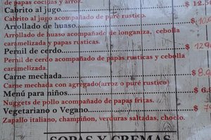 Menú
