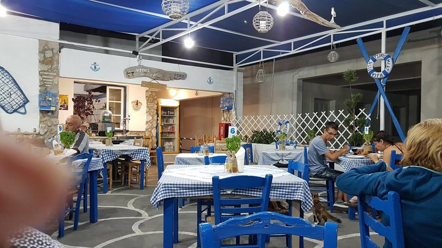 Nefeli restaurant, 50 meters away from Andromeda studios