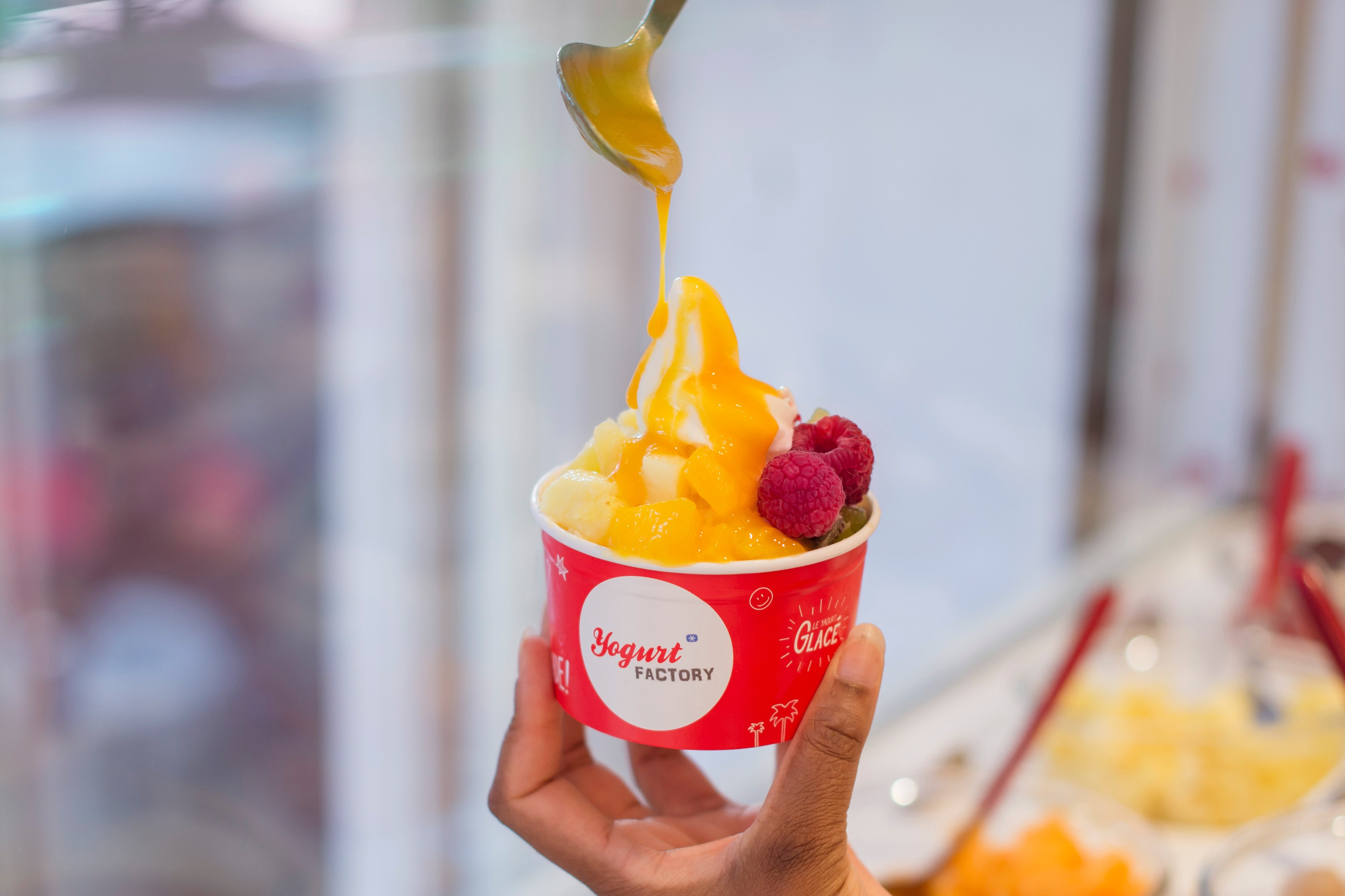 Frozen yogurt prices top