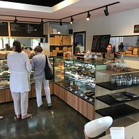 Serving area – good selection!