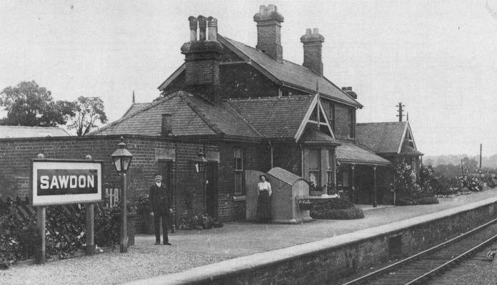 Station House in the past when it was part of the Pickering to Scarborough line.