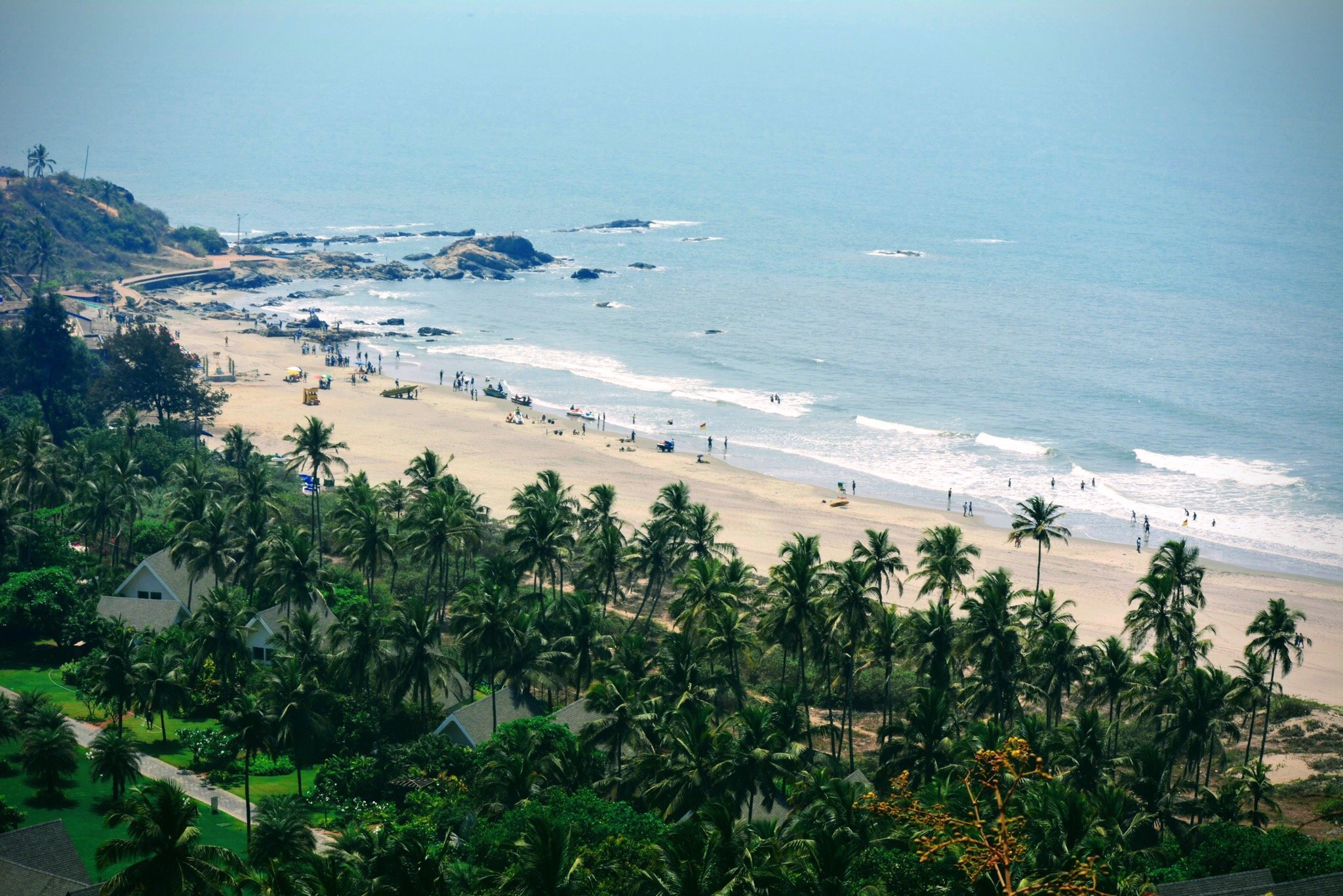 Mandrem beach Goa India Stock Photo | Adobe Stock