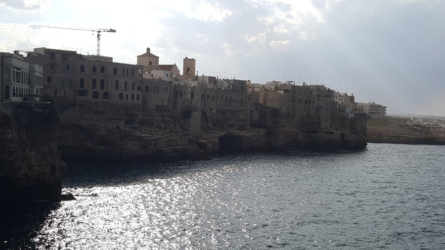 Polignano a mare: spettacolo della natura....