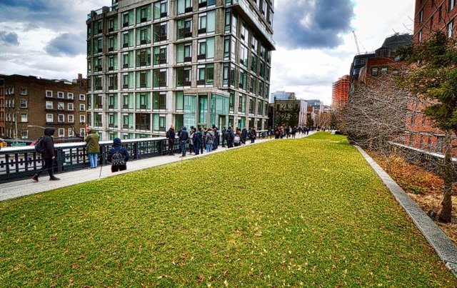 High Line Park in New York 