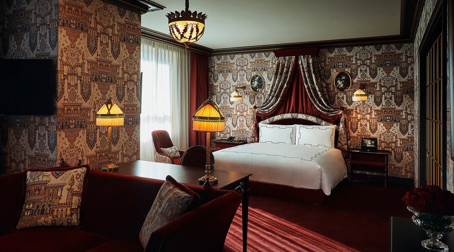 Atelier Suite (Red) Room