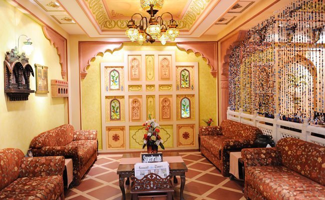 Guest waiting area