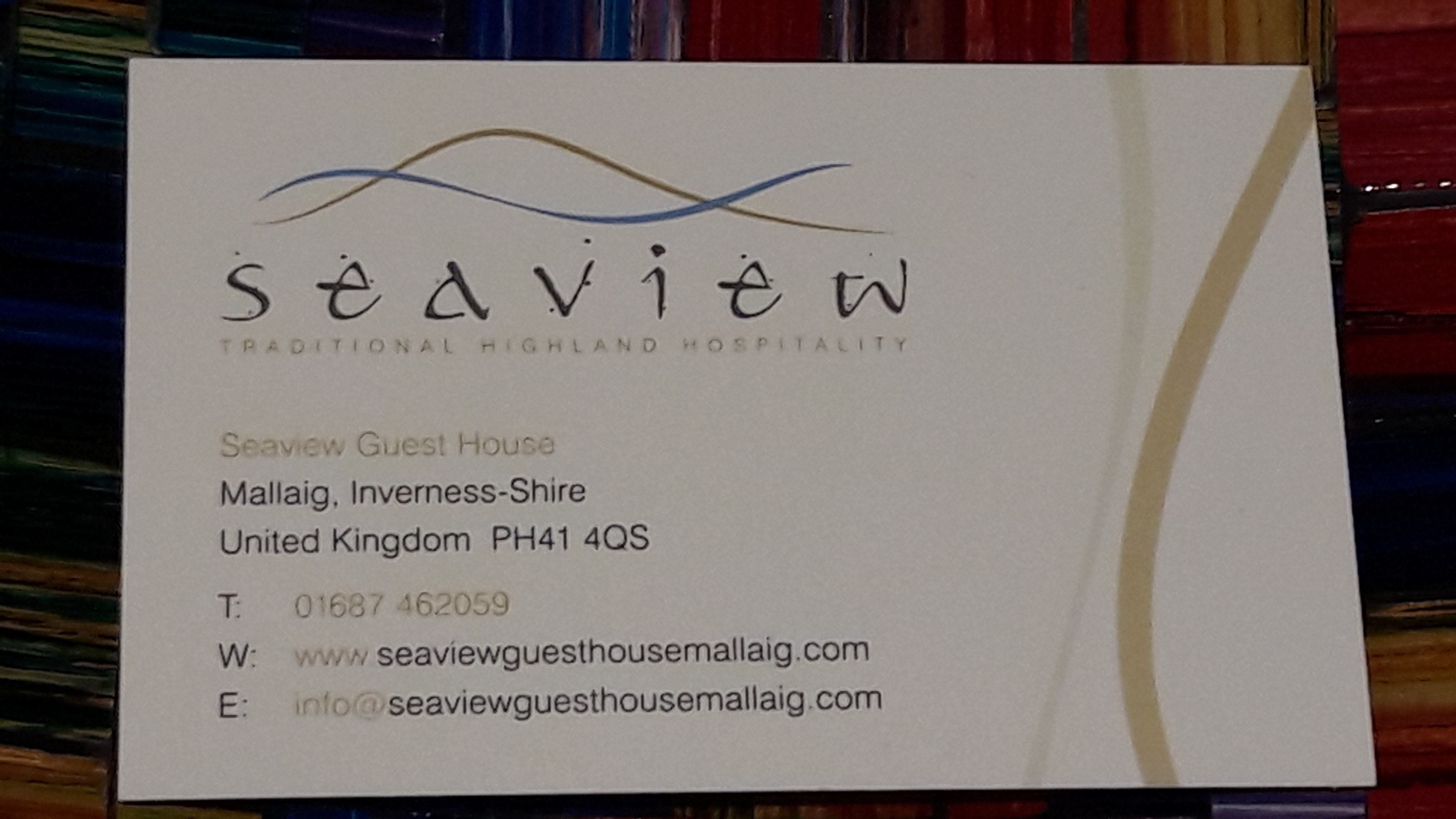 SEAVIEW GUEST HOUSE B&B (Mallaig, Écosse) : Tarifs 2024 Et 13 Avis