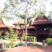 Thai House with Hotel Restaurant / Breakfast Area below.