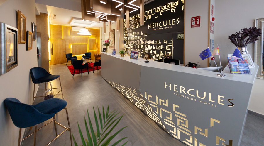 Recepción del hotel