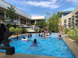 Stardust Beach Hotel in Luzon, image may contain: Hotel, Resort, Villa, Pool