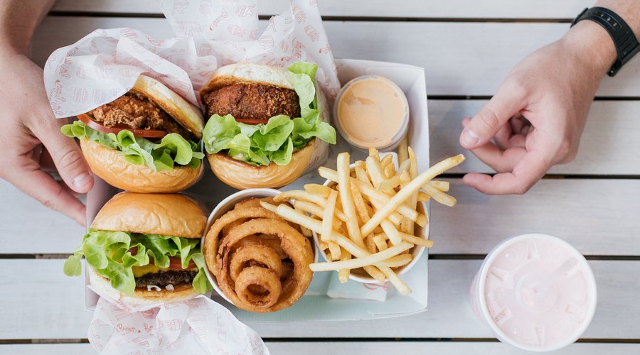 Shroom, Crispy Chicken and Betty's Classic