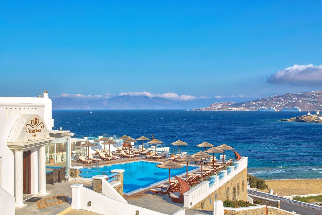 Discovering the Allure of Hotel Grand Beach Mykonos: A Comprehensive Guide