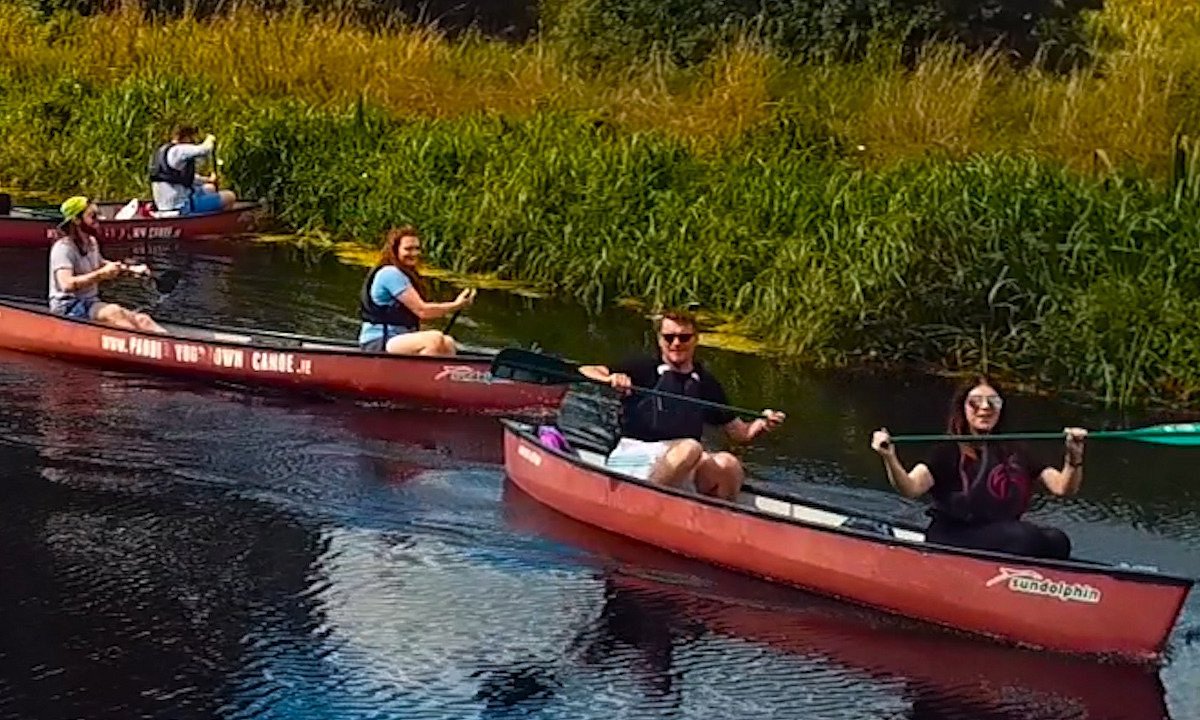 Paddle your own canoe. You should Paddle your own Canoe.