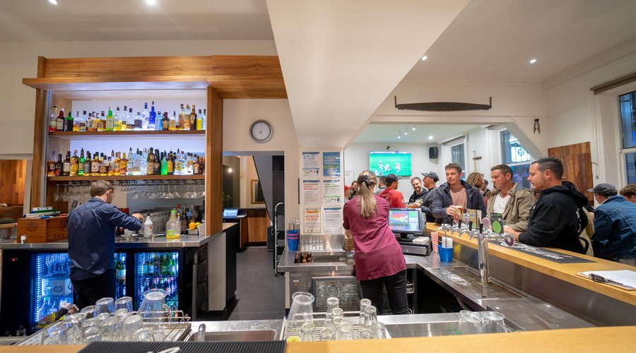 Renovated bar