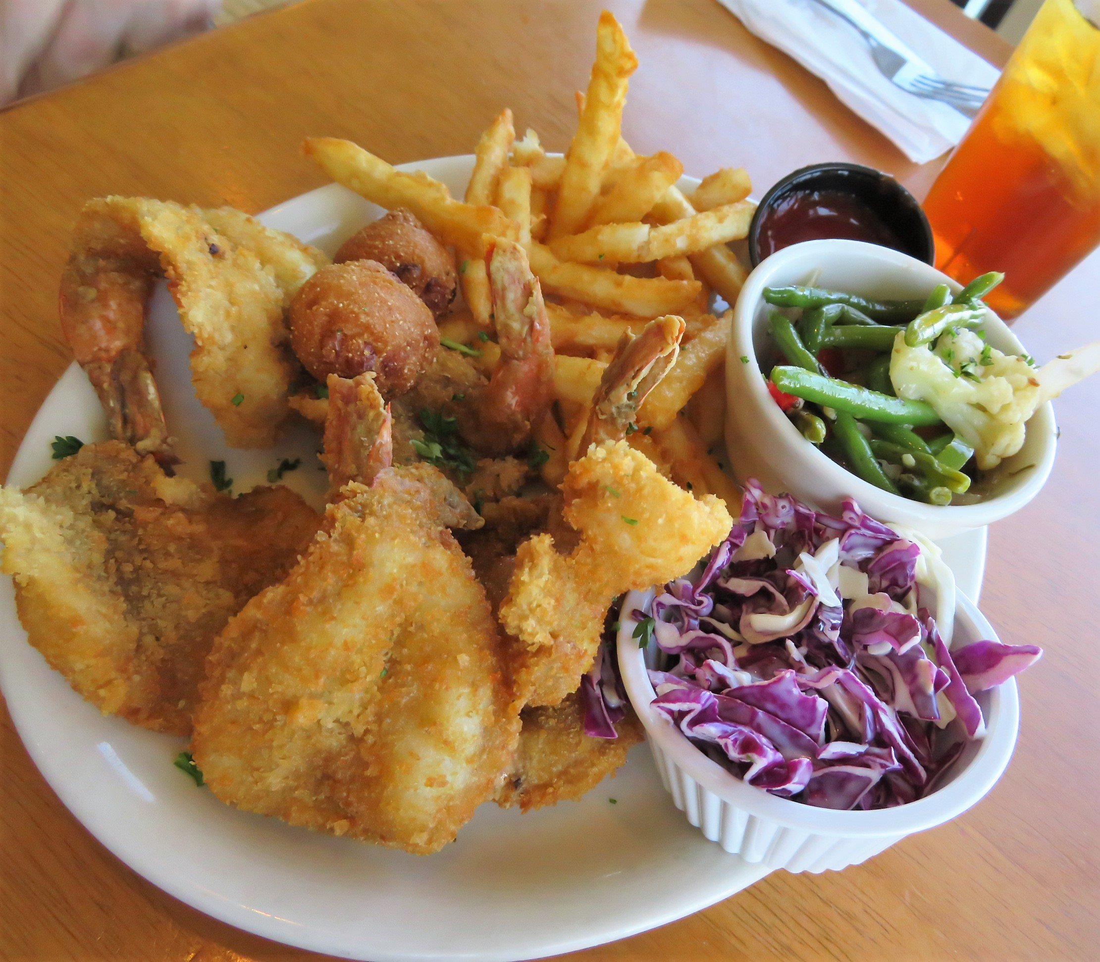 Dead fish menu sales