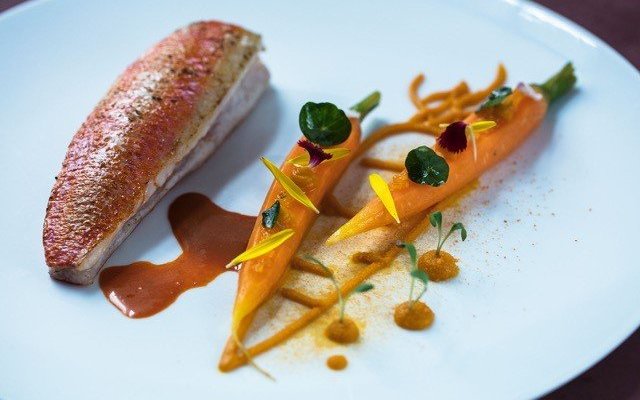 Rouget / carotte / orange