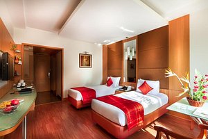 Regency Madurai by GRT Hotels in Madurai, image may contain: Hotel, Resort, Interior Design, Furniture