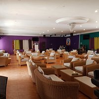 Inside restaurant, very comfortable seats.