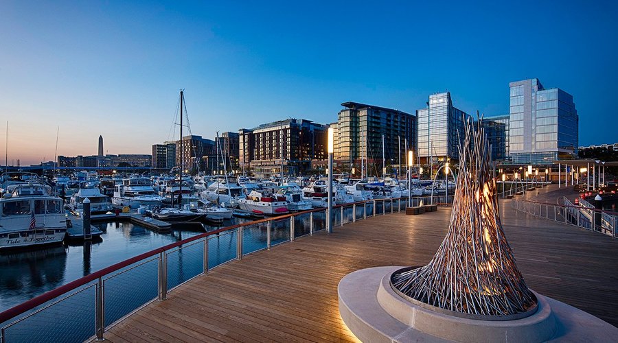 The District Wharf is a mile-long waterfront neighborhood in Washington, DC that brings dazzling water views, hot new restaurants, year-round entertainment, and waterside style all together in one inspiring location.