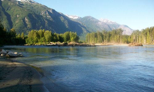 Fishing beach