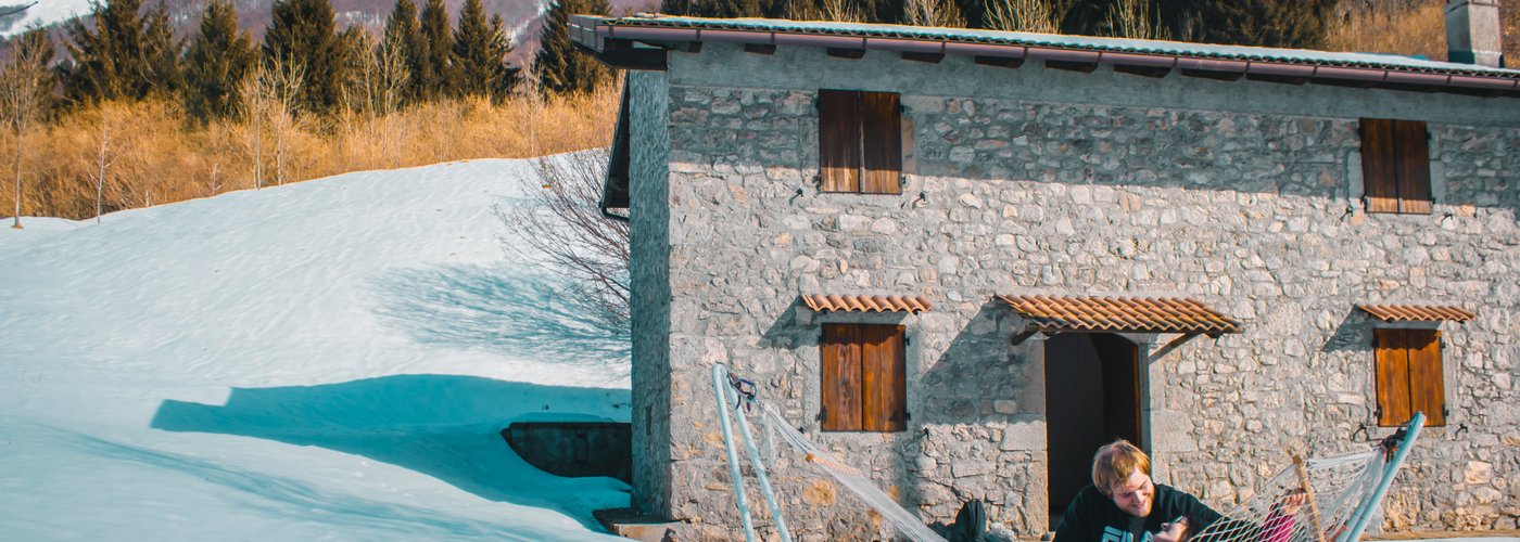 Valle di preone. Un posto incantanto che d'inverno diventa solitario e magico.