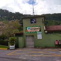 Entrada atual do parque